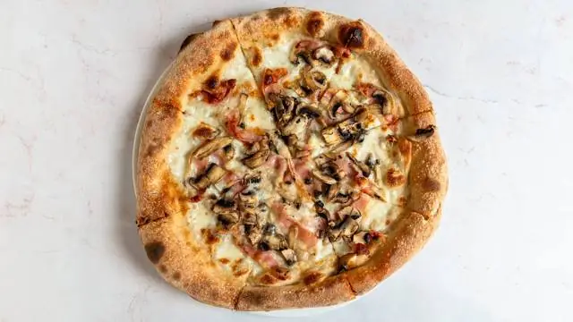 Pizza Funghi Freschi & Guanciale